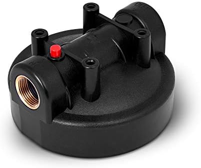 Whole House Water Filtration System, Transparent 4.5x20 Housing, 1" Inlet/Outlet Brass Ports, Pressure Relief Button, 5 Mic Activated Carbon Block Cartridge, Meets NSF Standards & Regulations (20") - Image 4
