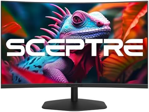 Sceptre Curved 27-inch Prime Gaming Monitor 1500R 100Hz HDMI X2 DisplayPort 1ms 100% sRGB, Build-in Speakers Machine Black 2025 (C275W-FW100T Series) - Image 2