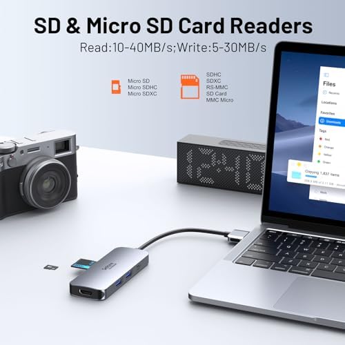 Selore Laptop Docking Station, Dual Monitor USB C Hub for MacBook - Image 7