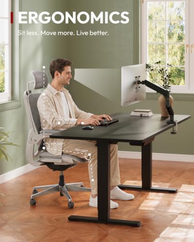 SANODESK 1'' Thick One-Piece 60 x 24'' Height Adjustable Standing Desk - Image 7
