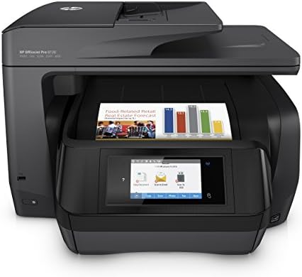 HP OfficeJet Pro 8720 All-in-One Wireless Printer, Instant Ink or Amazon Dash Replenishment Ready - Black (M9L74A) by Unknown