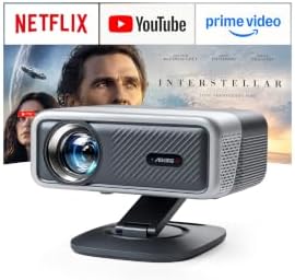 AuKing 5100 ANSI & 70W Dolby 4K Outdoor Projector with Auto Focus by AuKingProjector