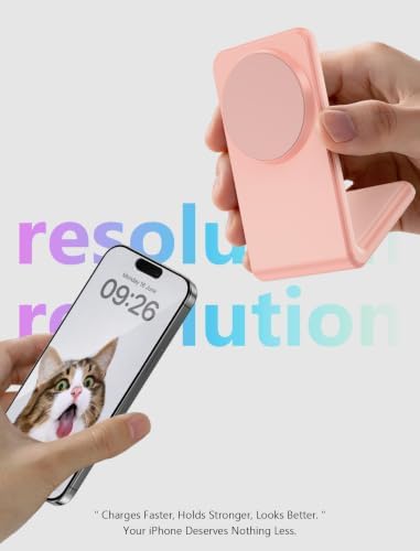 for Magsafe Charger - Magnetic Wireless Charger for iPhone 12-17, Pink - Image 7