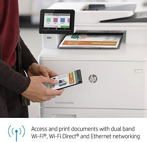 HP Color Laserjet Pro Multifunction M479fdw Wireless Laser Printer (W1A80A) (Renewed) - Image 7