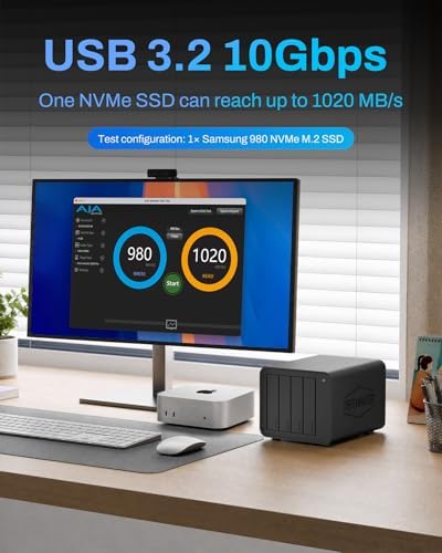 TERRAMASTER D8 Hybrid 2 HDD NVMe Enclosure 4 HDD + 4 NVMe SSD (Diskless) - Image 5
