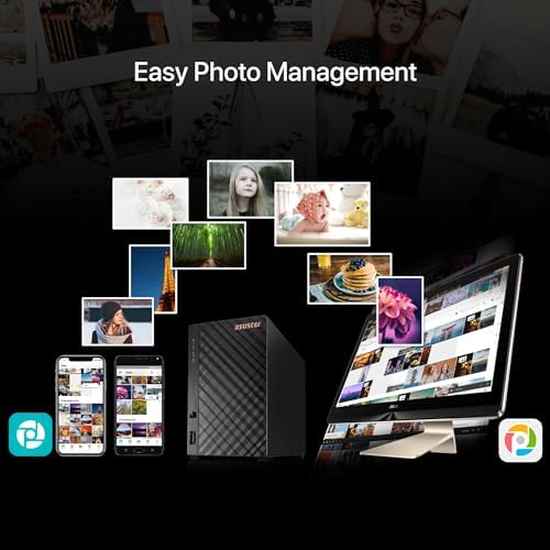 Asustor Drivestor 2 Gen 2 AS1202T 2 Bay NAS Storage for Personal Home Users - Image 2