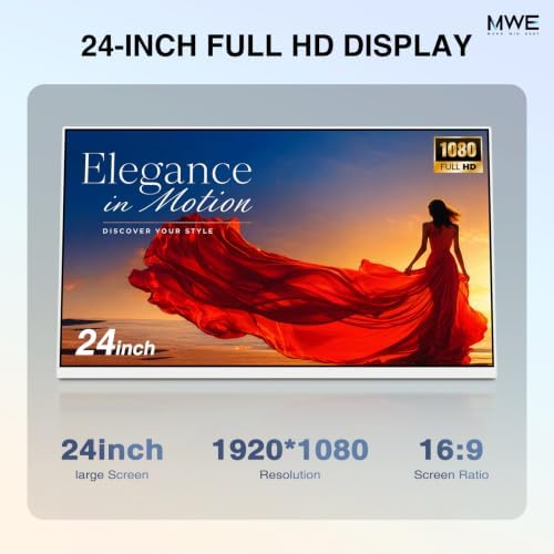 24 Inch Desktop Digital Signage Display, 1000-Nit FHD 1080P Android Countertop Digital Menu Board with Built-In CMS, WiFi, Dual USB and Scheduled Playback for Restaurants and Retail - Image 5