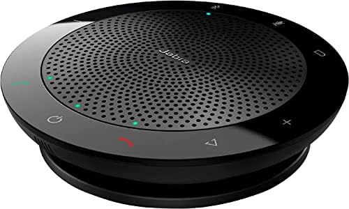 Jabra Speak 510 UC Portable USB & Bluetooth Speakerphone – Easy Setup, Portable Speaker for Holding Meetings Anywhere with Outstanding Sound Quality (510 7510-209) by Jabra