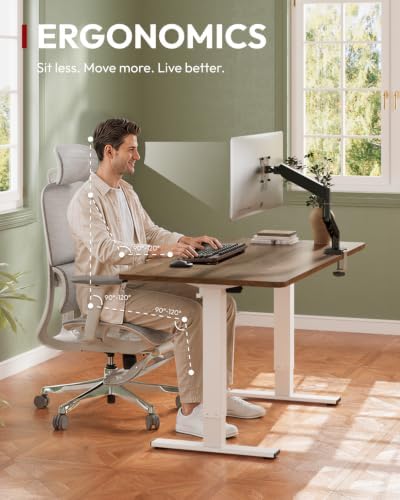 SANODESK 1'' Thick One-Piece 60 x 24'' Height Adjustable Standing Desk - Image 7