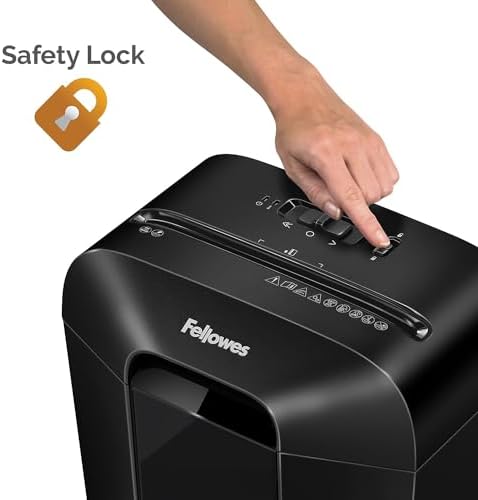 Fellowes Powershred LX70-DB 11 Sheet Cross-Cut Household Paper Shredder for Home Office - Image 4