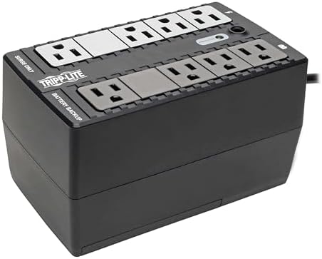 Eaton Tripp Lite BC450 450VA Small UPS 255W Battery Backup Surge Protector by TrippLite