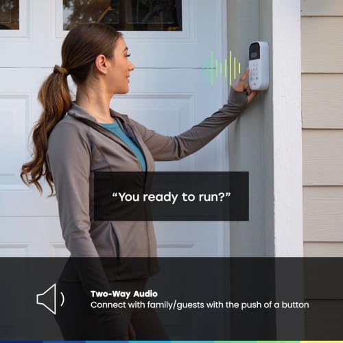 myQ Smart Garage Door Video Keypad with Wide-Angle Camera,Customizable PIN Codes,and Smartphone Control–Take Charge of Your Garage Access Works with Chamberlain, LiftMaster and Craftsman openers,White - Image 5