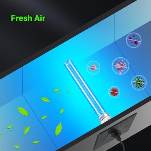 COOSPIDER 18W HVAC UV Light, Air Purifier for Whole House, UVC Light in Duct for AC Duct, with 1 Spare Bulb, 253.7nm Wavelength Ozone Free 110V (CTUV-D18) - Image 4