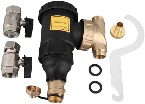 Aramox Premium Brass Magnetic Boiler Filter with 5μm Filtering Accuracy Easy Maintenance for Heating System - Image 6