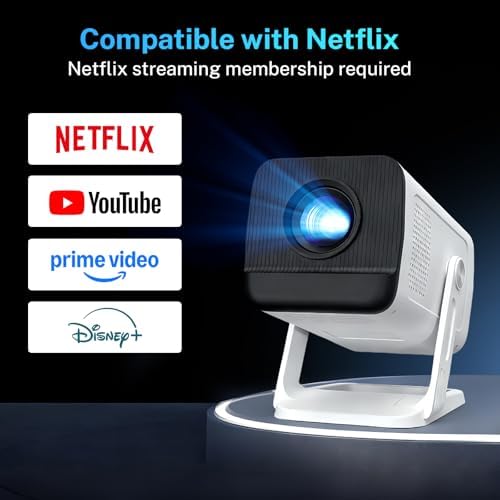 Netflix-Licensed Smart Projector, 400 ANSI 4K Supported, Voice Remote X1Pro - Image 3