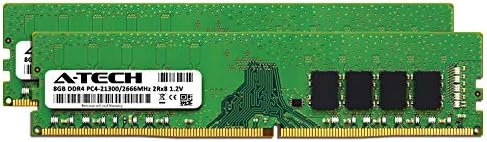 A-Tech 16GB (2x8GB) DDR4 2666MHz DIMM PC4-21300 UDIMM Non-ECC 2Rx8 1.2V CL19 288-Pin Desktop Computer RAM Memory Upgrade Kit - Image 2