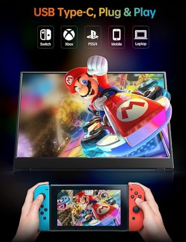 VILVA 15.6" FHD IPS USB-C HDMI Portable Monitor - Image 6
