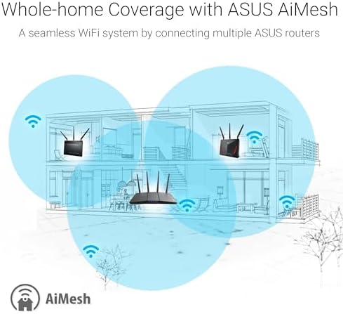 ASUS RT-AX3000S Dual Band WiFi 6 Extendable Router, Instant Guard, Parental Control Scheduling, Built-in VPN, AiMesh Compatible - Image 7