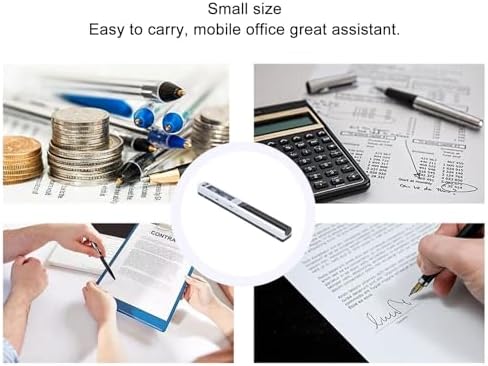 Portable Scanner, Photo Scanner for A4 Documents, 8.27 Inch Handheld Scanner for Books, Business, Picture, Photo, Receipts, JPG PDF Format Selection, UP to 900 DPI (Silver) - Image 4