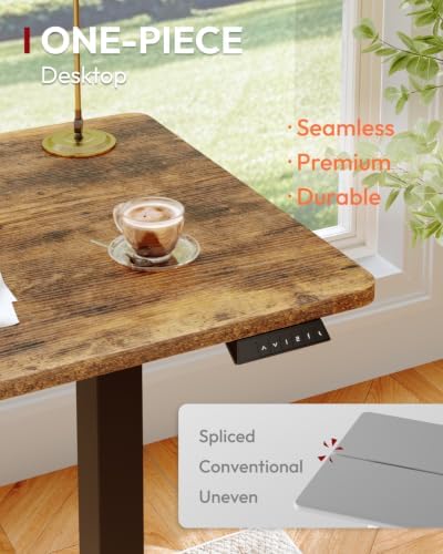SANODESK One-Piece 40 x 24'' Electric Height Adjustable Standing Desk - Image 3