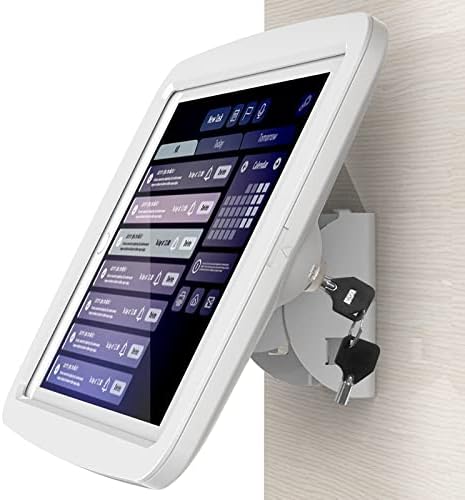 Tablet Wall Mount Compatible with 10.2 inch iPad 7th 8th 9th Gen Lockable Tiltable Anti Theft Security Adjustable by Beelta