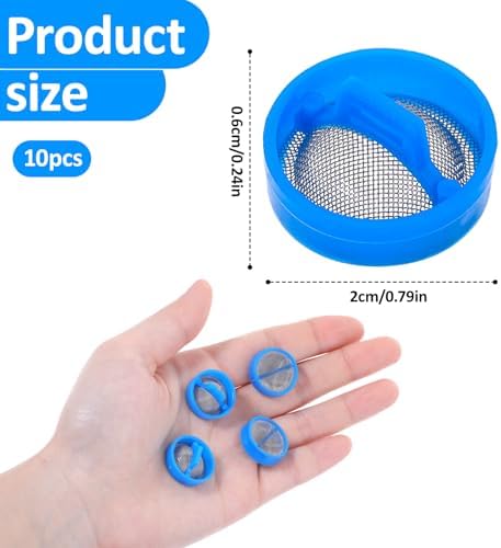 10Pcs Washer Water Inlet Valve Filter, Washing Machine Water Filter Washing Machine Hose Filter with Screen Filter for Washer Washer Part Replacement Repair Kit - Image 2