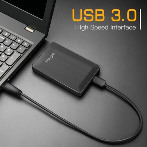 UnionSine 2.5" Portable External Hard Drive 500GB, Black - Image 4