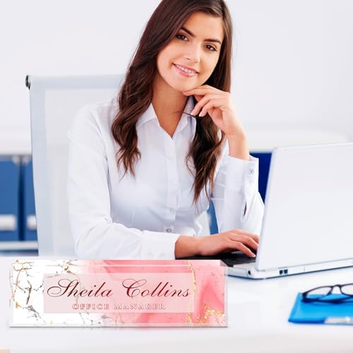 Custom Name Plate for Desk, Employee Appreciation Gifts, Office Decor - Image 5