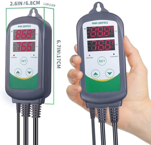 Inkbird WiFi ITC-308 Digital Temperature Controller Thermostat - Image 4