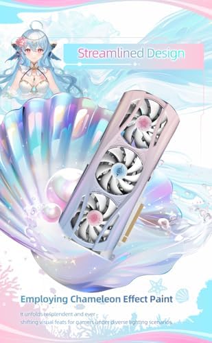 Yeston Sakura Atlantis Radeon RX 9070 XT 16G GDDR6 256bit 4nm Video Cards Desktop Computer PC Graphics Card - Image 4