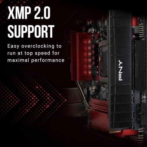 PNY DDR4 16GB (2x8GB) 3600MHz CL18 Low Profile Desktop Memory Kit - Image 4