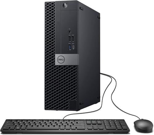 Dell Optiplex 7050 SFF Desktop PC Intel i7-7700 4-Cores 3.60GHz 32GB DDR4 1TB SSD WiFi BT HDMI Duel Monitor Support Windows 11 Pro Excellent Condition(Renewed) by Amazon+Renewed
