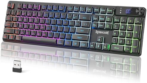 Redragon K521 Pro Wireless Gaming Keyboard with Screen by REDRAGON