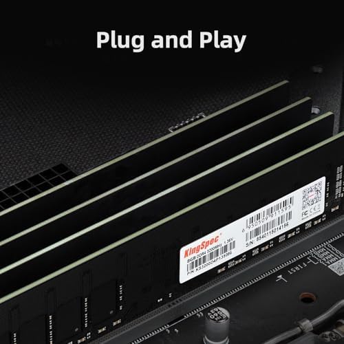 KingSpec 8GB DDR4 RAM 3200MHz for Desktop - Plug-and-Play, Home & Office Use, Standard Version, 288-Pin DIMM CL18 1.35V Computer Memory Compatible with Most Intel/AMD PCs - Image 6