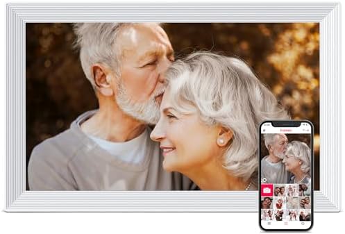 Frameo 15.6" Digital Picture Frame WiFi, Large Display Digital Photo Frame by Flyruit