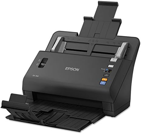 Epson WorkForce DS-760 Hi Speed, Sheet-Fed Color Document Scanner, 80 page Auto Document Feeder (ADF) & Duplex (B11B222202) - Image 3
