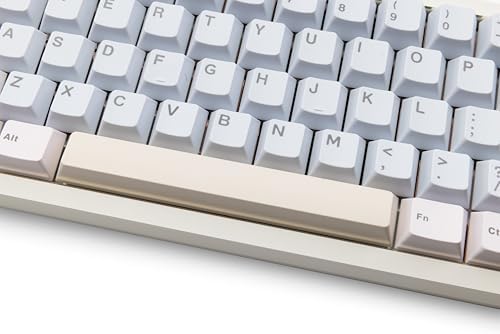 KEEBMONKEY WOBKEY Zen 65 65% Quick Release Wireless Mechanical Keyboard with RGB, CNC Aluminum Case, Hot-Swappable, VIA Support, BT/2.4G/USB-C Gaming Keyboard for Mac/Windows (Ultra White Gold) - Image 5