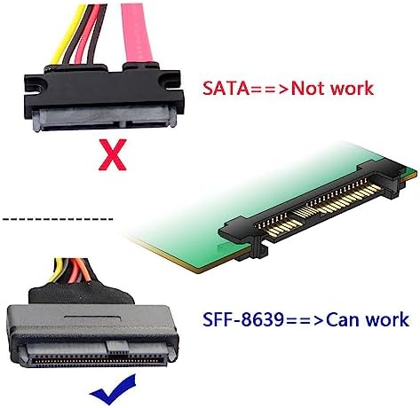 Cablecc PCI-E 4.0 X1 to U.2/U.3 SFF-8639 Host Adapter for PM1735 NVMe PCIe SSD - Image 5