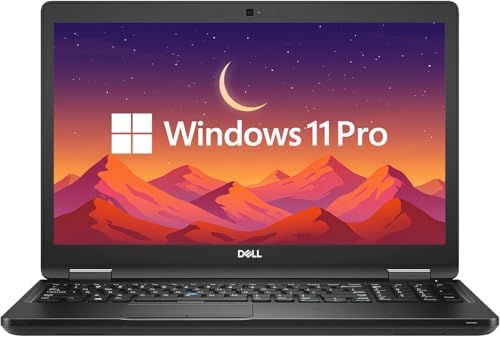 Dell Latitude 5590 15.6" Business Laptop Computer, Intel Quad Core i5-8350U Notebook PC, 8GB DDR4 RAM 256GB SSD, HDMI, Type-C, Webcam, Windows 11 Pro (Renewed) - Image 2