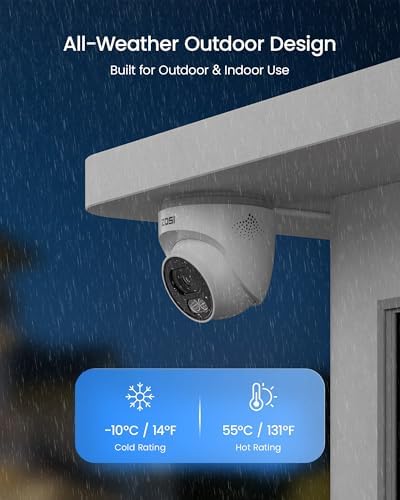 ZOSI C220 16CH 4K NVR with 14 x 4MP Audio PoE Dome Camera System, 4TB HDD - Image 4