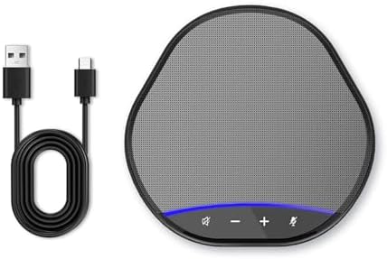 Conference Speaker and Microphone for Home Office and Meeting Room by ROTOPATA