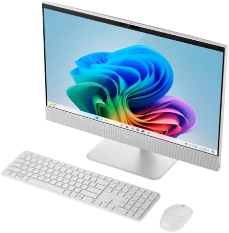Dell 23.8" All-in-One Desktop Computer, FHD Touchscreen, Intel Core Ultra 7 Series 3 Processor, Copilot+ PC, 16GB DDR5 RAM, 1TB PCIe SSD, Wi-Fi 6E, Bluetooth 5.3, Windows 11 PRO, Wireless KB & Mouse - Image 7