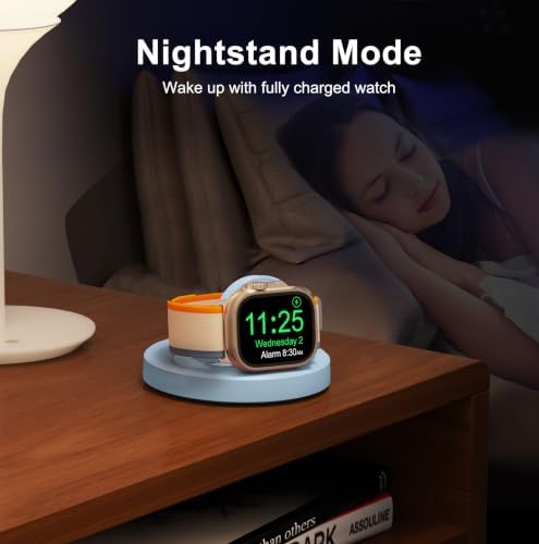 Upgraded for Apple Watch Charger, Foldable Travel Fast Charging Dock - Image 7