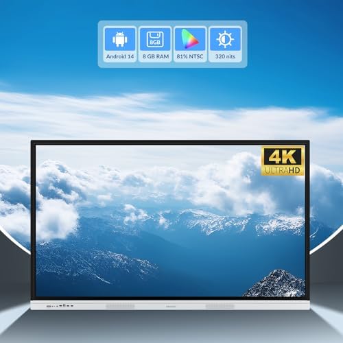 55 Inch 4K Smart Board, Google EDLA-Certified Interactive Whiteboard - Image 4