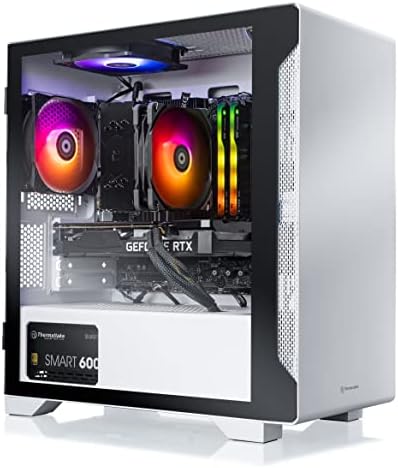 Thermaltake Glacier i350 Gaming Desktop (Intel Core™ i5-13400F, ToughRam Z-ONE 3600Mhz 16GB RGB Memory, NVIDIA® GeForce® RTX 3050, 1TB M.2 NVMe, Win 11) S1GL-B660-350-LCS by Thermaltake