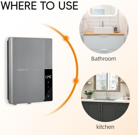 11kW Tankless Water Heater Electric 240V, Up to 2.6 GPM ETL - Image 7