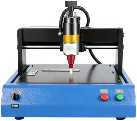 400W Electric Marking Machine,Portable Metal Plastic Engraving Machine Desktop Nameplate Tag Marking Tool,0.05-1mm Depth,for Mark Fixed Character Serial Number A by Unknown