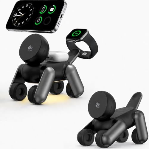 Qi2.2 25W 3in1 Wireless Charging Station for iPhone, Watch,AirPods by Ventaron-MagnitoMouse