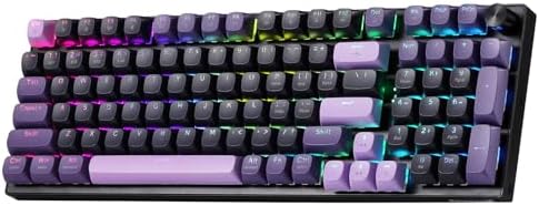 Redragon K740 PRO Wireless RGB Gaming Keyboard, Aluminum Base & Knob, 95% by REDRAGON