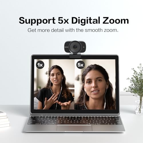 MAXHUB 4K USB Video Conference Camera - 120° Wide Angle, Auto Framing Webcam for Mac PC Meetings, 1/2.3" CMOS Sensor Noise Reduction, USB Type-C Connect Laptop PC, Certified for Microsoft Teams - Image 6